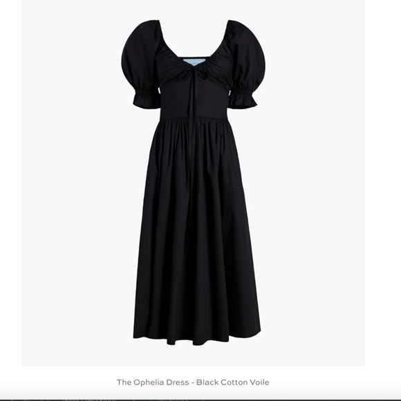 Hill House Black Midi Dress - Picture 5 of 6